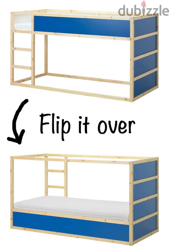 Bed (Bunk Bed IKEA Kura) 1