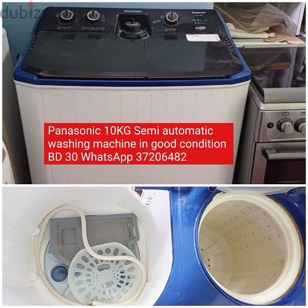 Samsung 11 KG Washing machine and other items for sale 4