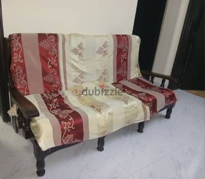 3pc Wooden sofa for sale