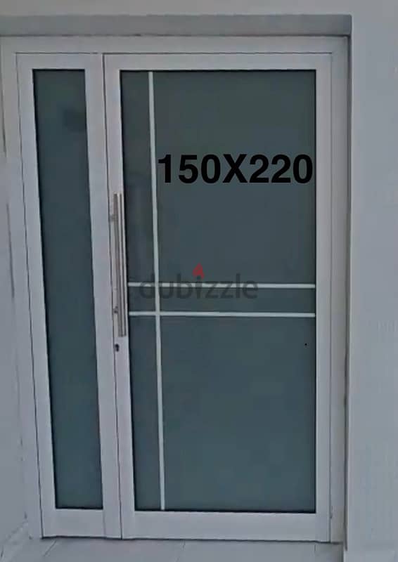 Aluminum Doors and window باب 0