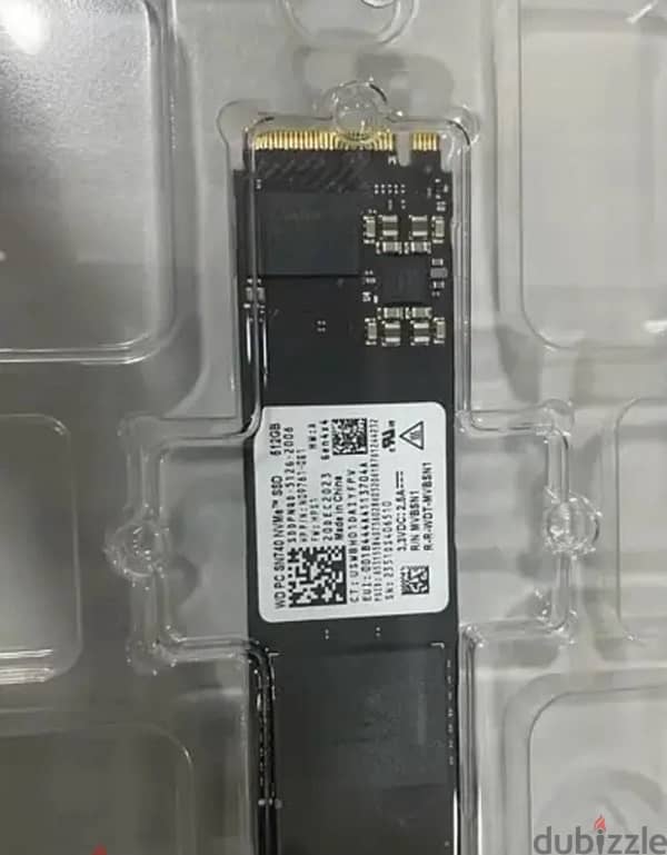 WD 512gb m. 2  nvme ssd hard disk 0