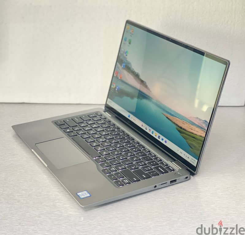 Dell Steel Metallic Body 2-in-1 Core i7 16GB RAM 512GB SSD 14"Touch 1