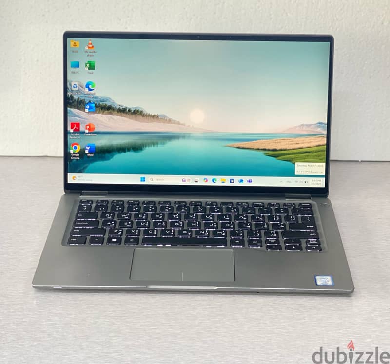 Dell Steel Metallic Body 2-in-1 Core i7 16GB RAM 512GB SSD 14"Touch 7