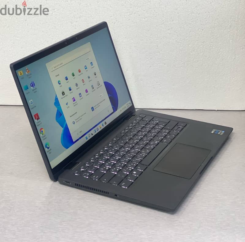 Dell 11th Gen i7 3.0Ghz 2in1 14"Touch Laptop+tablet SSD 512GB RAM 16GB 7