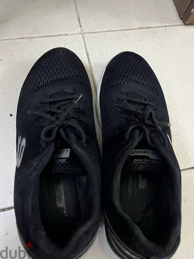 Skechers shoes black color slightly used