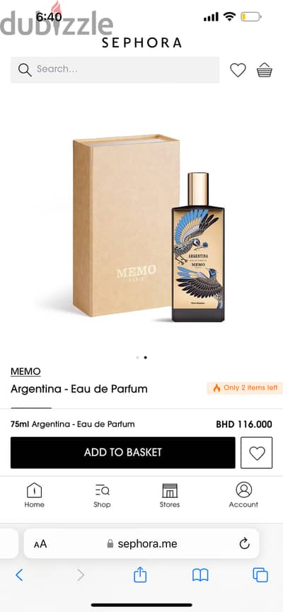 Memo Argentina perfume