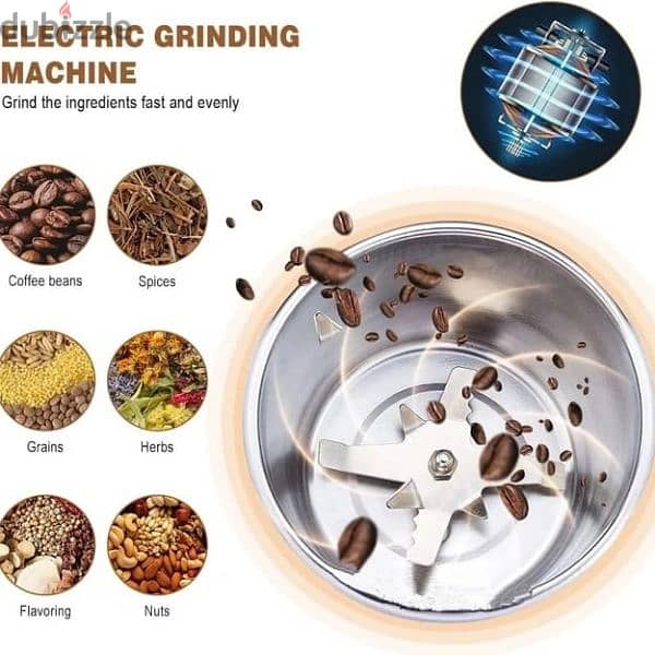 mini grinder powerful stainless steel 7