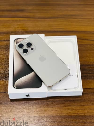 Apple iPhone 15pro 512GB Natural titanium