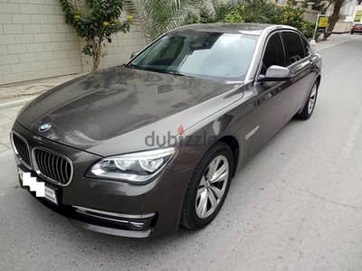 BMW 730 Li 3.0L 2014 Brown V6 Single User Well Maintained Urgent Sale