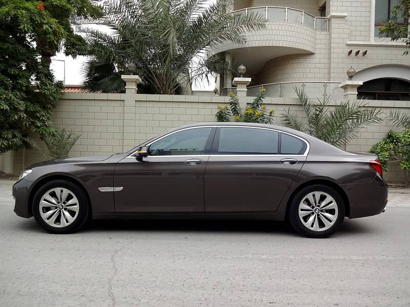 BMW 730 Li 3.0L 2014 Brown V6 Single User Well Maintained Urgent Sale 5