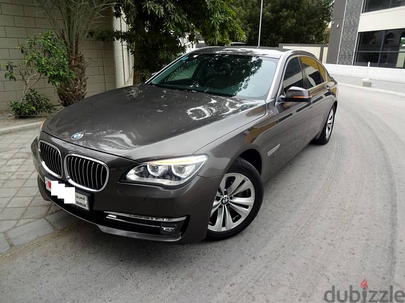 BMW 730 Li 3.0L 2014 Brown V6 Single User Well Maintained Urgent Sale 12