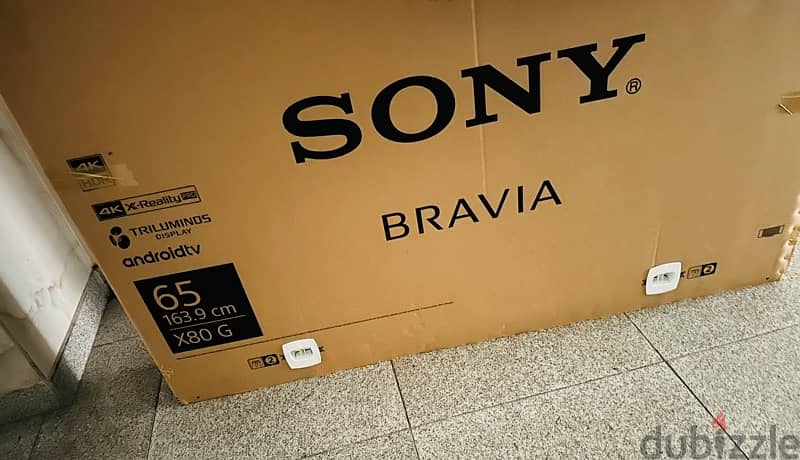 65”Sony Bravia SMART 4k UHD ANDROID TV good condition with parking box 1