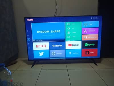 WIGME 43 INCH  SAMART  TV