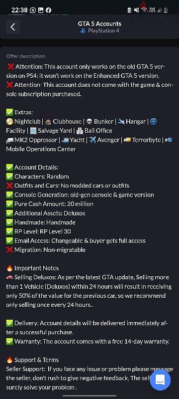 GTA5 MODDED ACCOUNTS FOR SALE 2