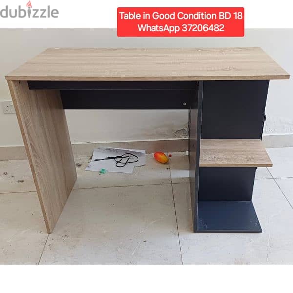 TV Cabinet and other items for sale with Delivery 12