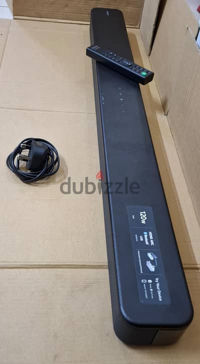 Sony 120W Bluetooth Sound Bar with Remote Input: Optical / USB / HDMI