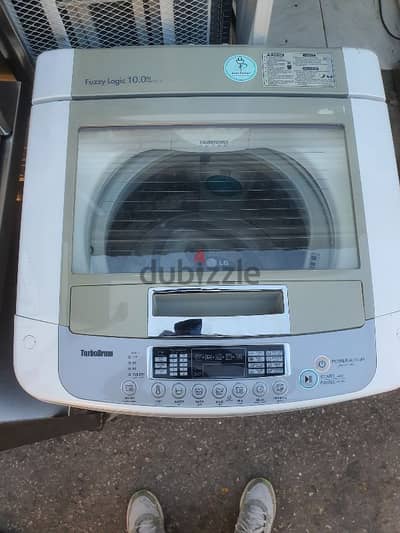 LG turbodram washing machine 10KG