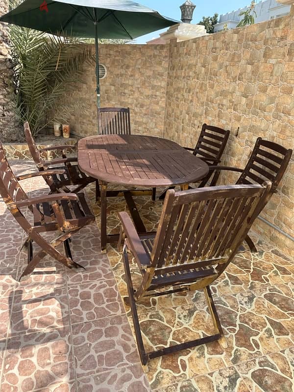 wooden garden furniture 2