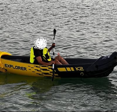 Inflatable double seater Kayak for immediate sale-60bd