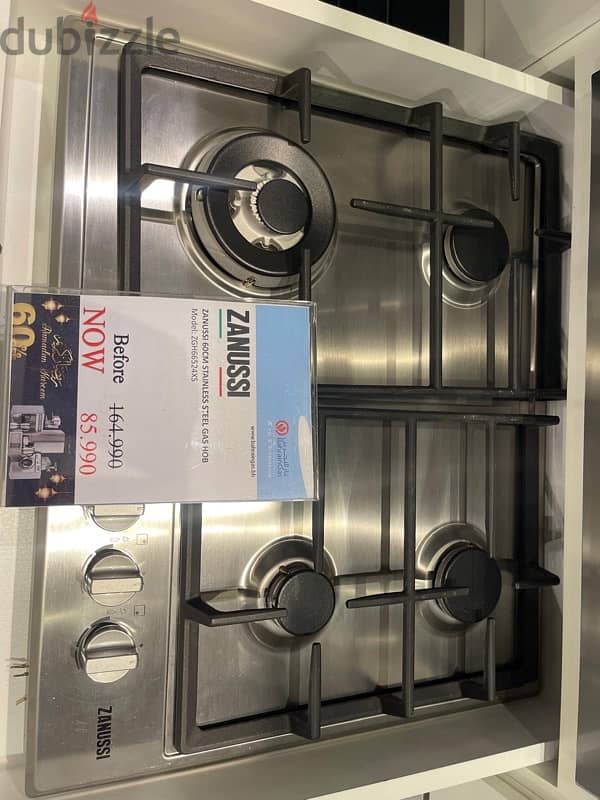 for sale used Zanussi hob 60*60 1