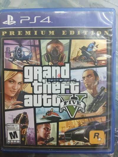 GTA5 PS4 CD 10 bd