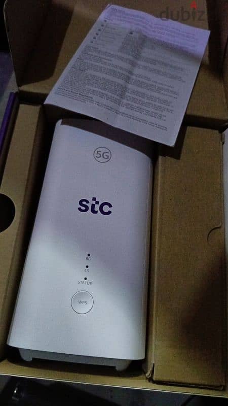 STC 5G cpe 5 Wifi⁶ With box and Free delivery 1