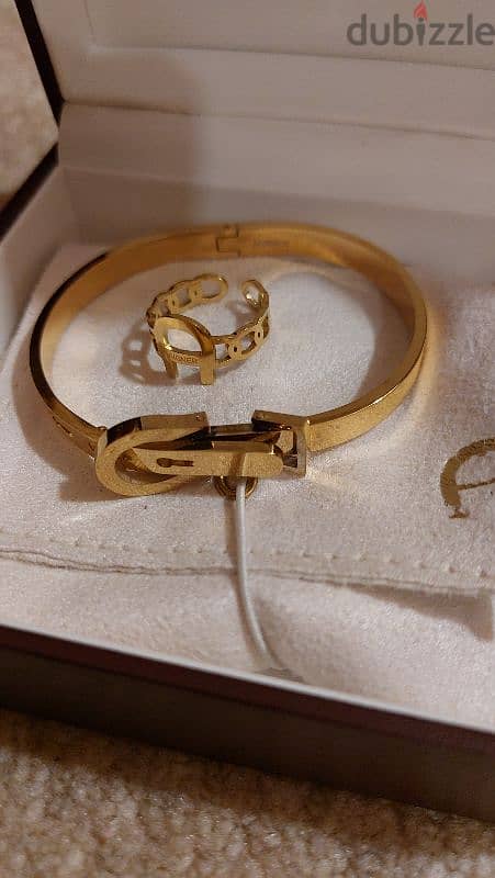 Aigner Bangle and Ring 1