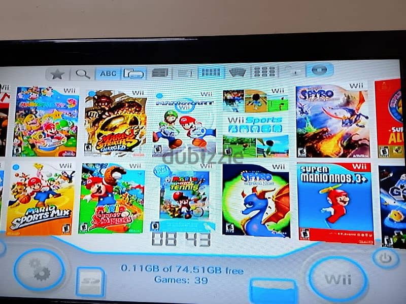 nintendo wii consol black 3