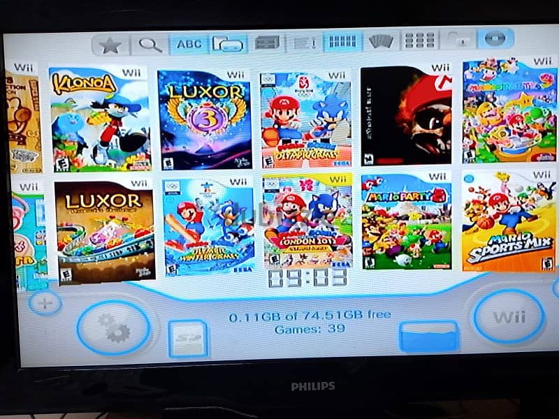 nintendo wii consol black 7