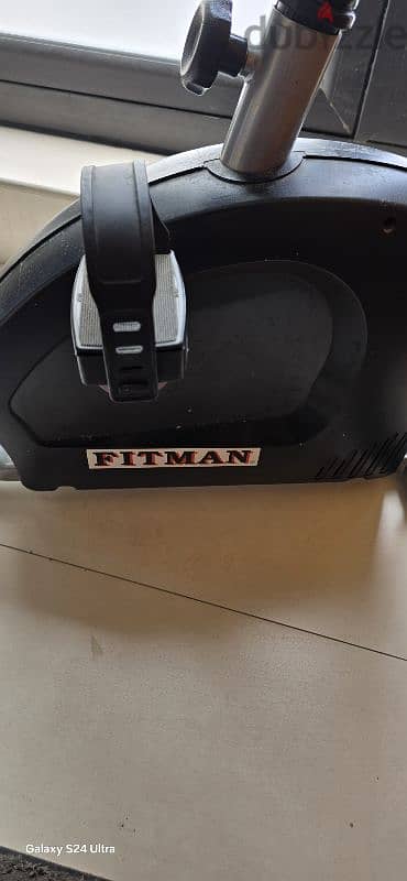 used Fitman indoor bike trainer. bd 25. negotiable