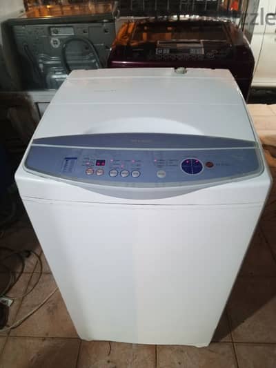 12 kg sharp topload washing machine