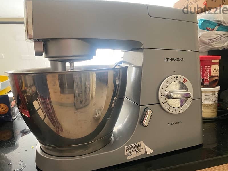 Kenwood KMM770 chef Major Stand Mixer 1200 Watts, Silver 1