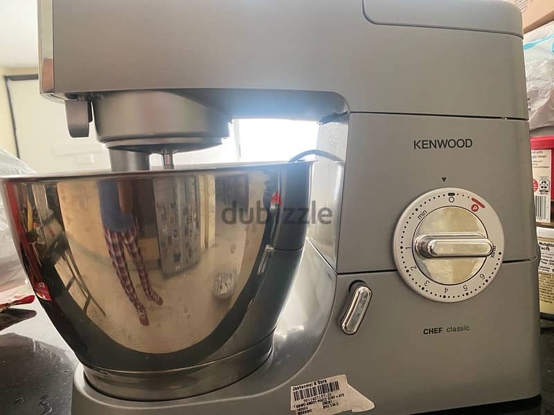 Kenwood KMM770 chef Major Stand Mixer 1200 Watts, Silver 5