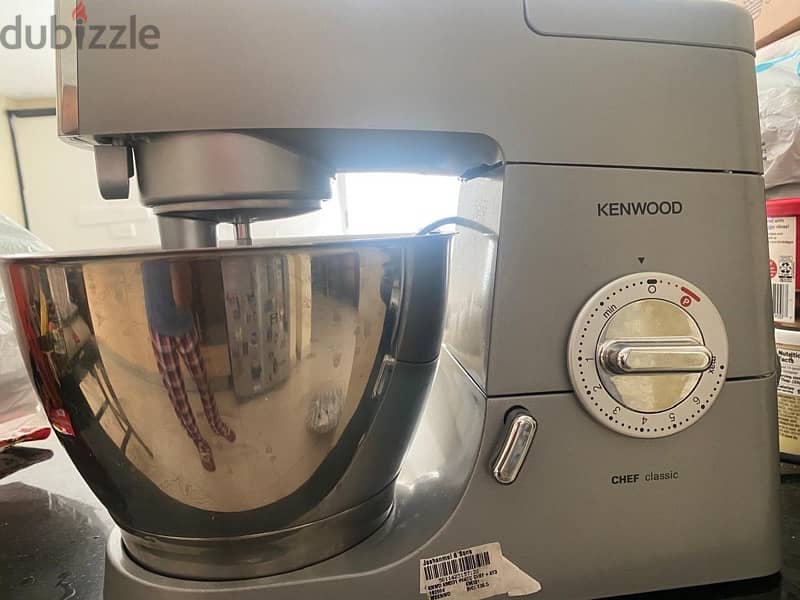 Kenwood KMM770 chef Major Stand Mixer 1200 Watts, Silver 6