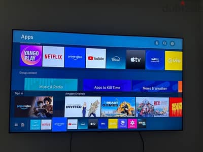 65“ inch samsung smart tv 4k UHD