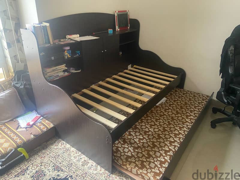 sliding double bed for sale 1