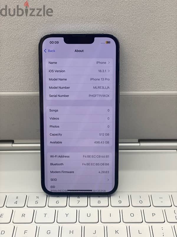 IPhone 13 pro 512 GB 95 %battory 2