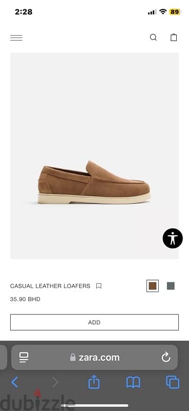 Zara loafers 6