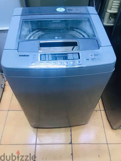 LG washing machine top load 8kg