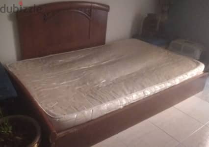 Queen size Bed and mattress