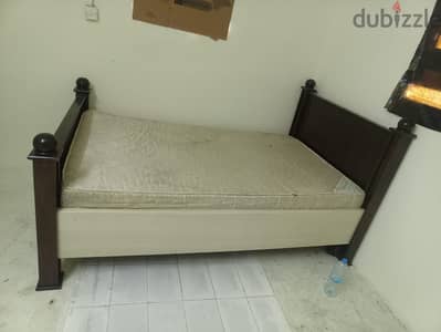 1.2x2.0 bed with mattress for Sale