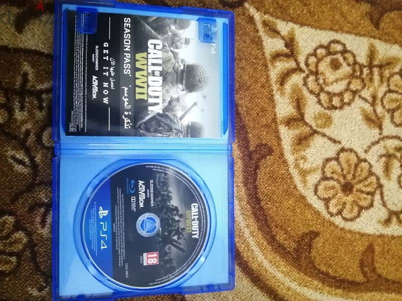 PS4 CD CALL OF DUTY WWII 2   شريط بلايستيشن ٤ كود حرب عالميه ثانيه٢ 1