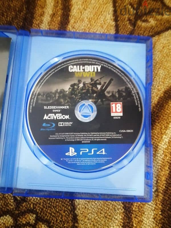 PS4 CD CALL OF DUTY WWII 2   شريط بلايستيشن ٤ كود حرب عالميه ثانيه٢ 5