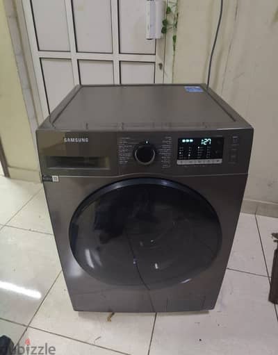 Washer dryer ironing