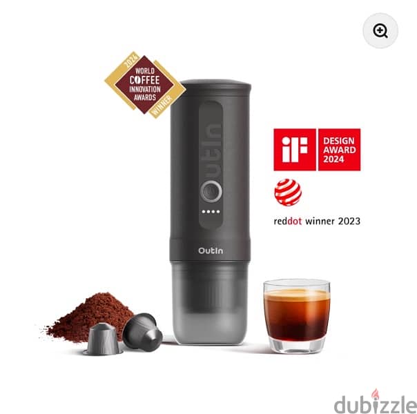 Nano Portable Espresso Machine (Space Grey) 0