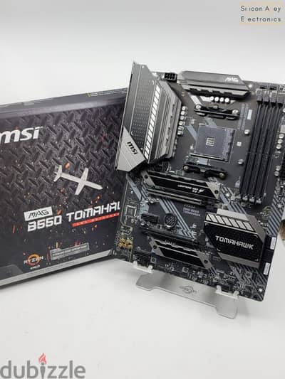 Ryzen 5 5600x Cpu With Stock Cooler and MSI B550 MAG Motherboard