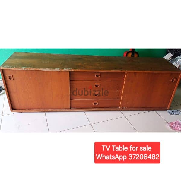 Tv cabinet and other items for sale with Delivery 3