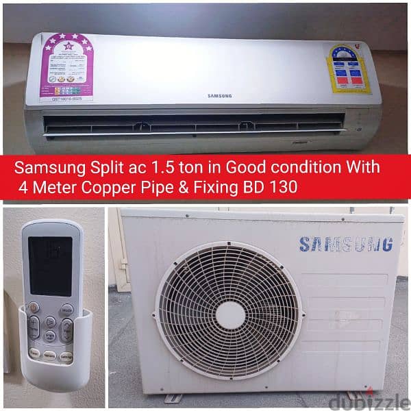 Tosot 2 ton inverter split ac and other acs for sale with fixing 16