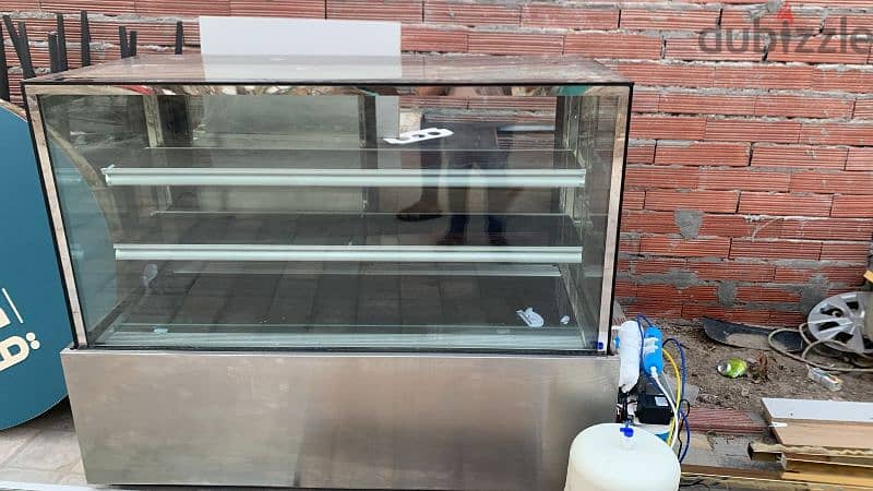 Food display refrigerator for sale للبيع ثلاجه عرض أطعمه 1