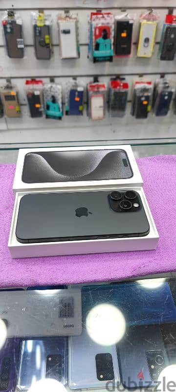 iPhone 15 Pro Max Black titanium 256GB 1